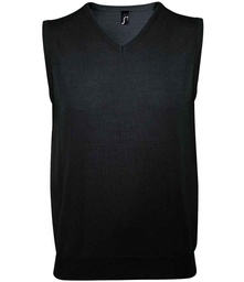 10591 SOL'S Unisex Gentlemen Sleeveless Cotton Acrylic V Neck Sweater
