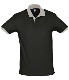 11369 SOL'S Prince Contrast Cotton Piqué Polo Shirt