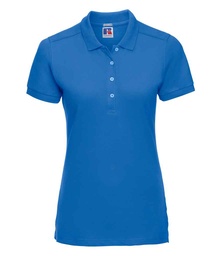 566F Russell Ladies Stretch Piqué Polo Shirt