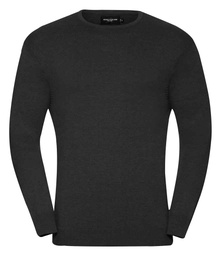 717M Russell Collection Cotton Acrylic Crew Neck Sweater
