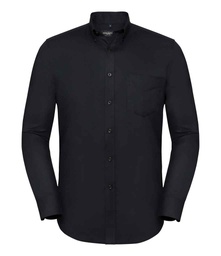 928M Russell Collection Tailored Long Sleeve Oxford Shirt