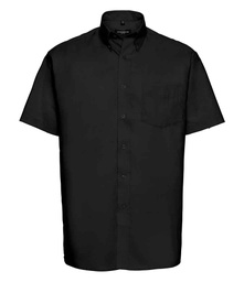 933M Russell Collection Short Sleeve Easy Care Oxford Shirt