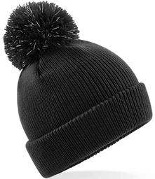 BB406B Beechfield Kids Reflective Bobble Beanie
