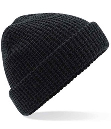 BB422 Beechfield Classic Waffle Knit Beanie