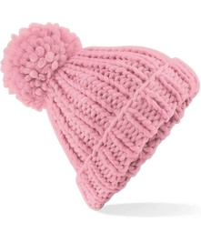 BB483 Beechfield Oversized Hand Knit Beanie