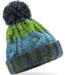 BB486B Beechfield Junior Corkscrew Pom Pom Beanie