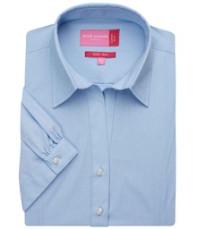 BK153 Brook Taverner Ladies Paduli Short Sleeve Poplin Shirt
