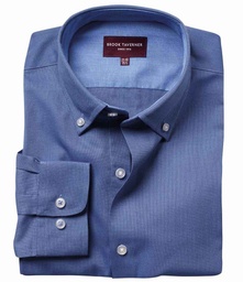 BK582 Brook Taverner Toronto Long Sleeve Oxford Shirt