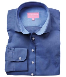 BK583 Brook Taverner Ladies Aspen Long Sleeve Oxford Shirt