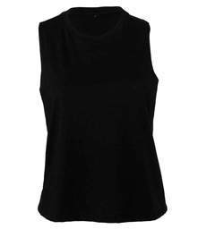 BL6682 Bella Ladies Racer Back Cropped Tank Top