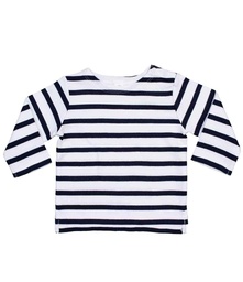 BZ52 BabyBugz Baby Breton Long Sleeve T-Shirt