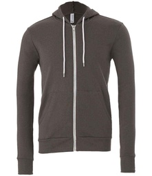 CV3739 Canvas Unisex Full Zip Hoodie