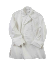 DE005 Dennys Ladies Long Sleeve Premium Chef's Jacket