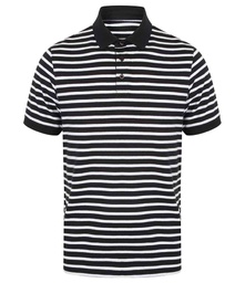 FR230 Front Row Striped Jersey Polo Shirt