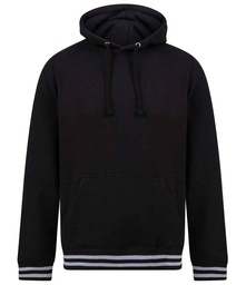 FR841 Front Row Unisex Striped Cuff Hoodie