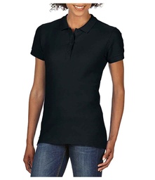 GD75 Gildan Ladies SoftStyle® Double Piqué Polo Shirt