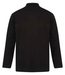 H020 Henbury Long Sleeve Roll Neck Top