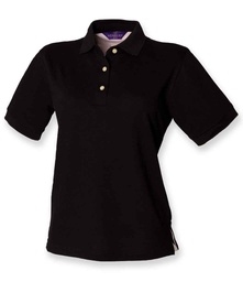 H121 Henbury Ladies Classic Cotton Piqué Polo Shirt
