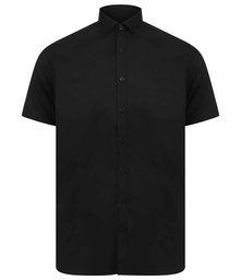H517S Henbury Modern Short Sleeve Slim Fit Oxford Shirt