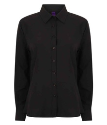 H591 Henbury Ladies Long Sleeve Wicking Shirt