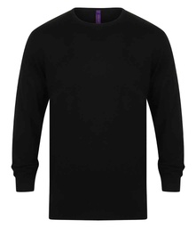 H725 Henbury Lightweight Cotton Acrylic Crew Neck Sweater