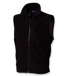 H855 Henbury Sleeveless Micro Fleece Jacket