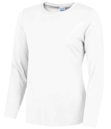 JC012 AWDis Ladies Cool Long Sleeve T-Shirt