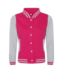 [JH043F HP/HE S] JH043F AWDis Ladies Varsity Jacket