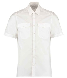 K133 Kustom Kit Short Sleeve Tailored Pilot Shirt