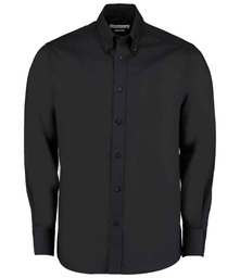 K188 Kustom Kit Premium Long Sleeve Tailored Oxford Shirt