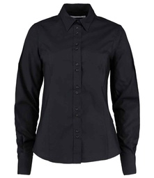 K388 Kustom Kit Ladies Long Sleeve Tailored City Business Shirt
