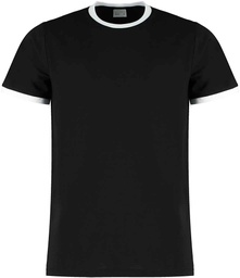 K508 Kustom Kit Fashion Fit Ringer T-Shirt
