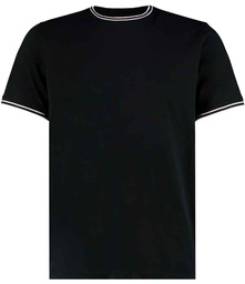 K519 Kustom Kit Fashion Fit Tipped T-Shirt