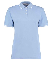 K706 Kustom Kit Ladies St Mellion Tipped Cotton Piqué Polo Shirt