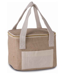 [KI0352 NAT ONE] KI0352 Kimood Small Jute Cool Bag