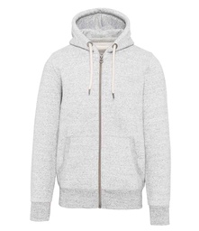 KV2306 Kariban Vintage Zip Hooded Sweatshirt