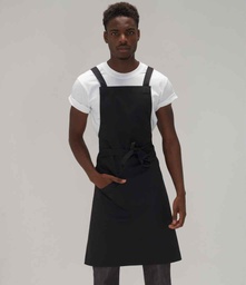 LE102 Le Chef Crossover Bib Apron