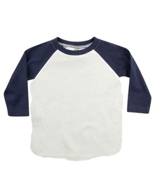 LW25T Larkwood Baby/Toddler Long Sleeve Baseball T-Shirt