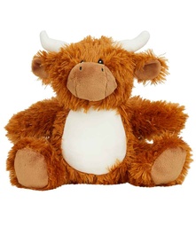 [MM565 BRN L] MM565 Mumbles Zippie Highland Cow