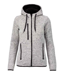 PA366 Proact Ladies Heather Hooded Jacket