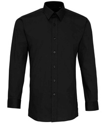 PR204 Premier Long Sleeve Fitted Poplin Shirt