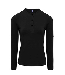 PR318 Premier Ladies Long John Roll Sleeve T-Shirt