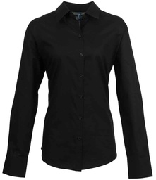 PR334 Premier Ladies Signature Long Sleeve Oxford Shirt