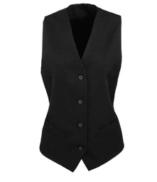 PR623 Premier Ladies Lined Waistcoat