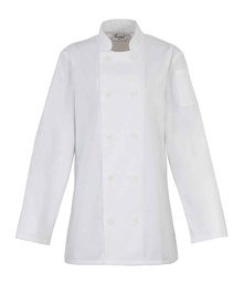 PR671 Premier Ladies Long Sleeve Chef's Jacket