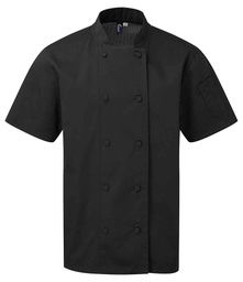 PR902 Premier Coolchecker® Short Sleeve Chef's Jacket