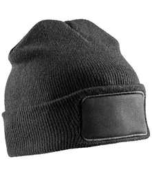 RC927 Result Genuine Recycled Double Knit Printers Beanie