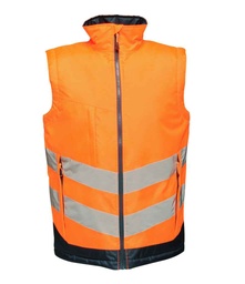 RG475 Regatta High Visibility Pro Contrast Bodywarmer