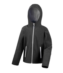 RS224B Result Core Kids TX Performance Hooded Soft Shell Jacket