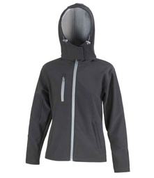 RS230F Result Core Ladies Hooded Soft Shell Jacket